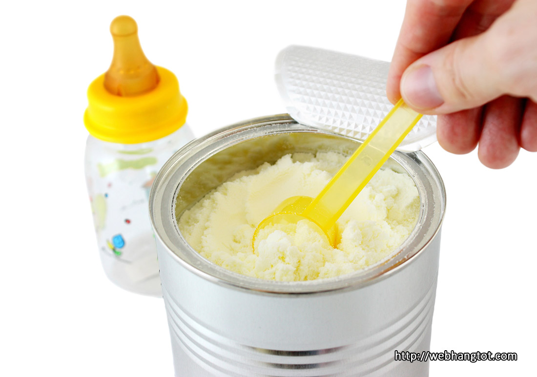 Những loại sữa bột tốt nhất dành cho trẻ mới sinh