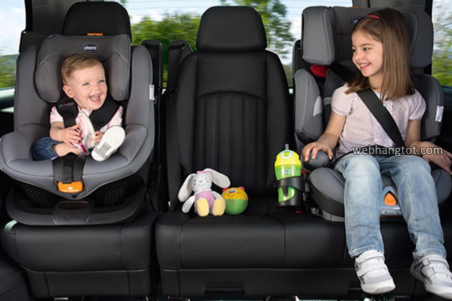 Chọn ghế ô tô cho trẻ em phù hợp với độ tuổi và loại xe